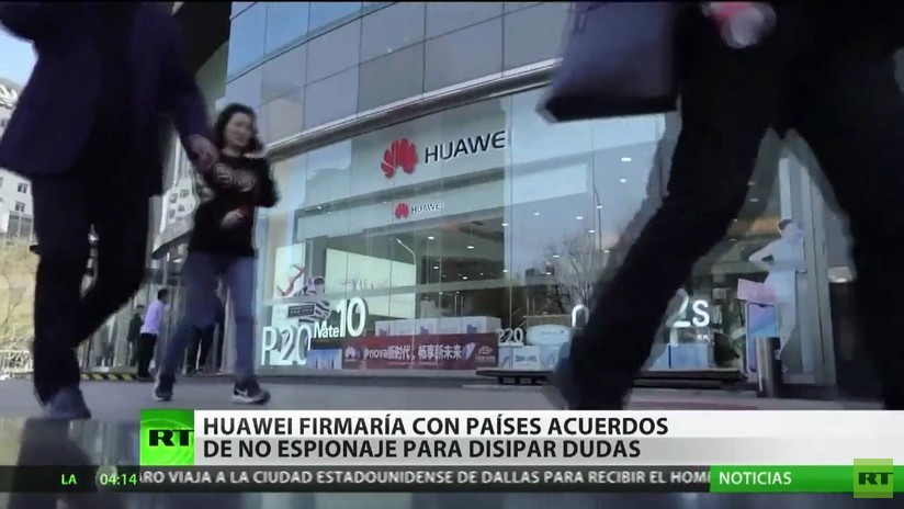 Huawei se compromete a firmar declaración de no espionaje