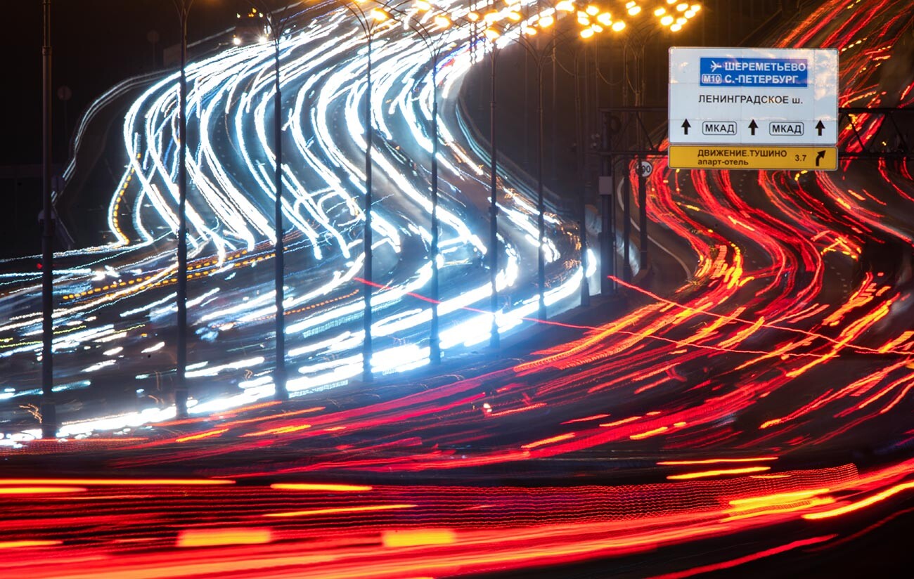 Vom Kreml Bis Zum Plattenbau So Sieht Moskau Bei Nacht Aus FOTOS