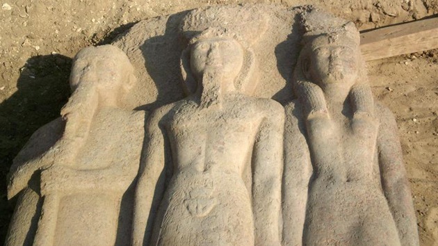 Hallan en Egipto una estatua de Ramsés II de más de 3.000 años de antigüedad