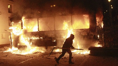 'Cruzada' en Kiev: Violentos choques entre policías y manifestantes