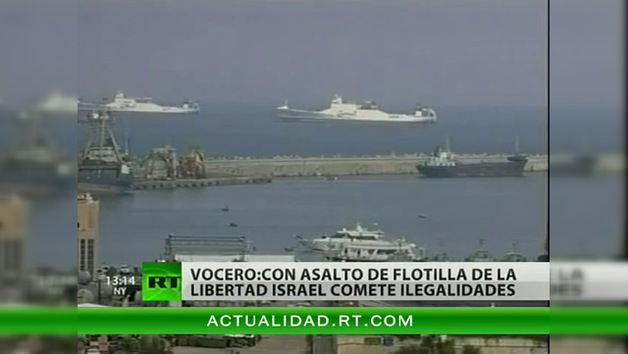 Israel ataca a un barco de la ‘Flotilla de la Libertad’ con destino a Palestina