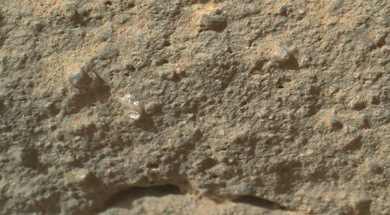 Curiosity nos regala una 'flor' marciana