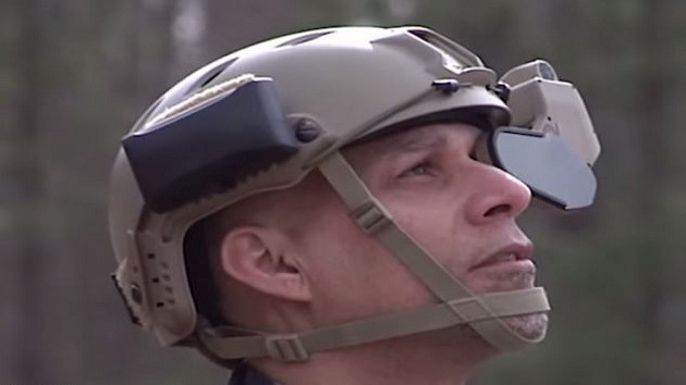 Diseñan casco inteligente al estilo de Google Glass para los soldados estadounidenses