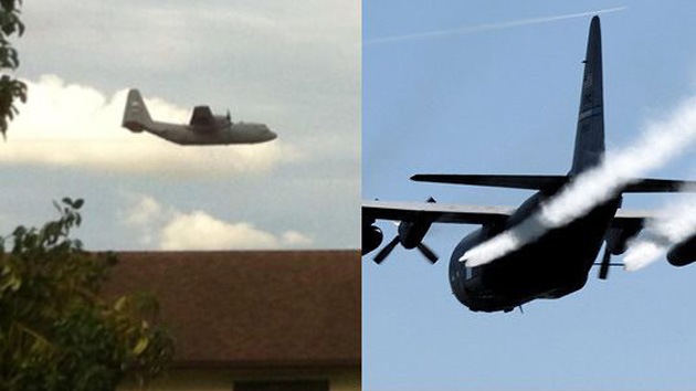 Indignación en EE.UU.: Aviones militares fumigan a ciudadanos