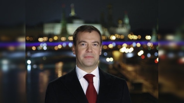 Discurso del Año Nuevo del Presidente de Rusia Dmitri Medvédev