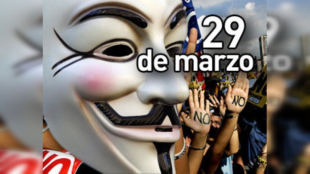 Anonymous declara la guerra a los empresarios españoles en vísperas de la huelga general