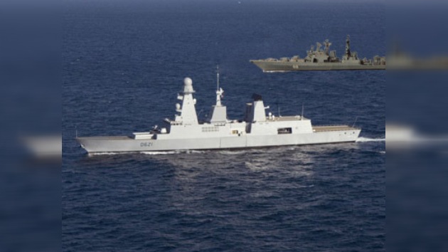 La Marina rusa se entrena a gran escala