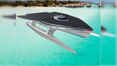 Presentaron el barco solar más grande del mundo