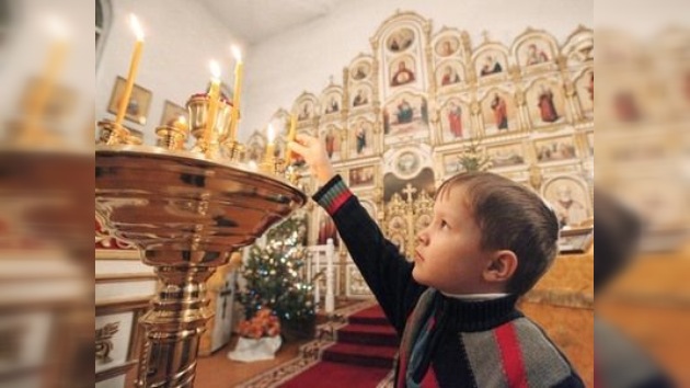 Los rusos están recuperando sus raíces espirituales para la Nochebuena