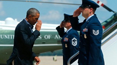 Obama parte hacia Europa sin pronunciarse sobre la decapitación de Sotloff