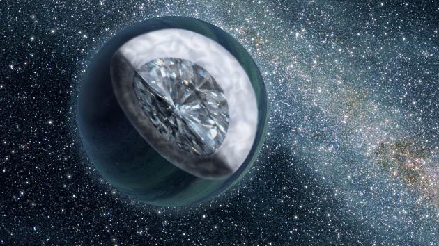 Una 'joya' en el espacio: Descubren un gigantesco planeta de diamantes