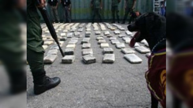 1.400 kilos de cocaína decomisados en Venezuela