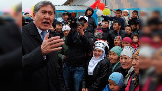 El primer ministro de Kirguistán se asegura el sillón presidencial 