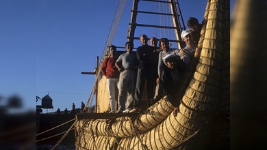 La expedición trasatlántica de Thor Heyerdahl cumple 40 años