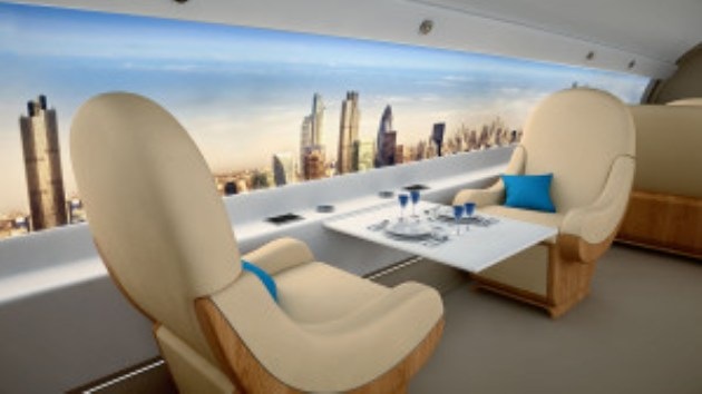 Un avión supersónico con pantallas en lugar de ventanas despegará en 2018
