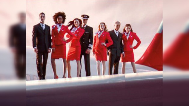 Los tripulantes de Virgin Atlantic, los más atractivos del Reino Unido