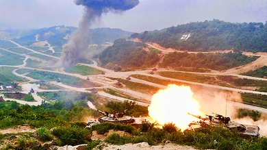 VIDEO: EE. UU. y Corea del Sur realizan los ejercicios militares más grandes de su historia