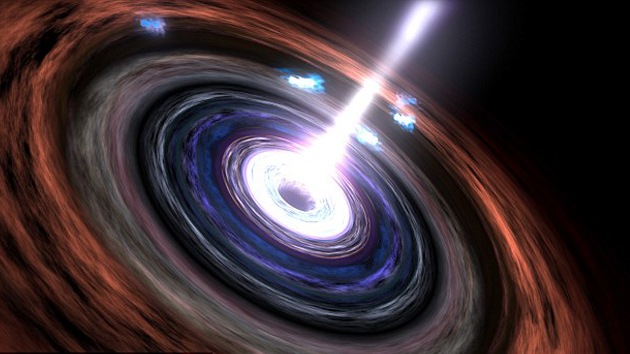 Detectan rayos gamma de un agujero negro que pueden romper las leyes de la física