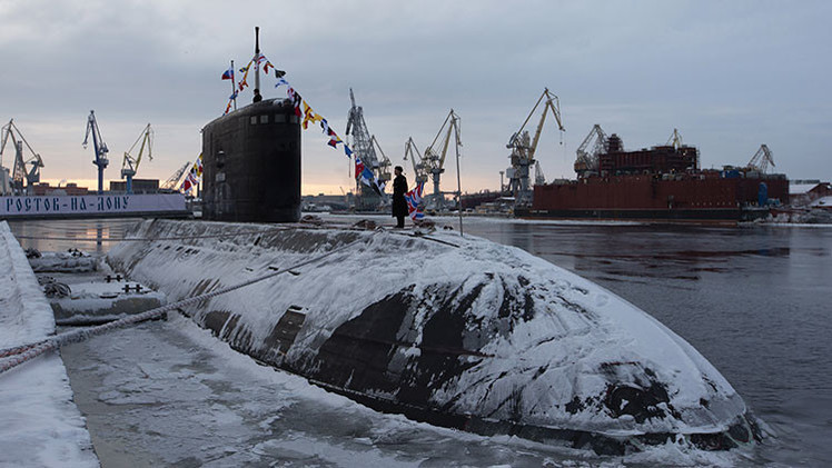 VIDEO: Rusia envía su 'agujero negro' al Ártico para pruebas en aguas profundas