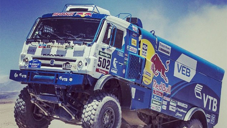 Dakar 2015: Kamaz finaliza tercero en la 7.ª etapa pero sigue acaparando la general de camiones