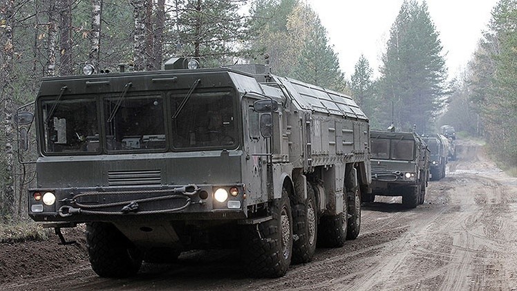 Rusia llevará a cabo ejercicios militares con el sistema de misiles Iskander-M