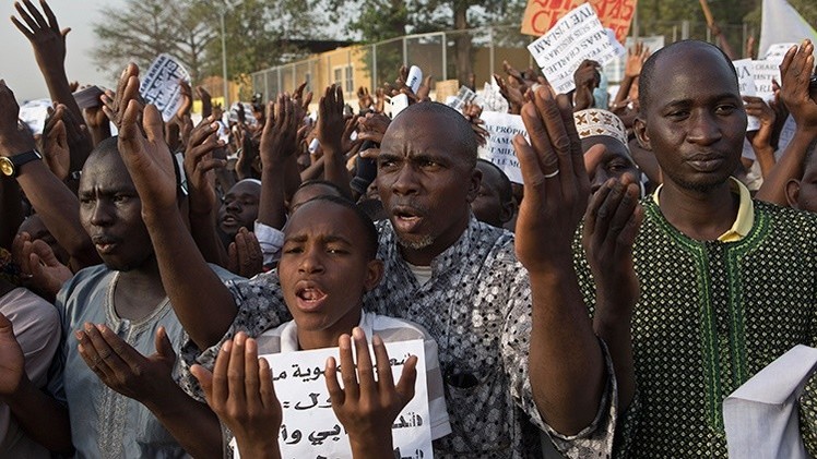 Al menos 4 muertos en una protesta anti-'Charlie Hebdo' en Níger
