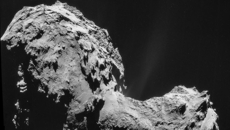 Hallazgos de Rosetta en Churiúmov-Guerasimenko desconciertan a los astrónomos