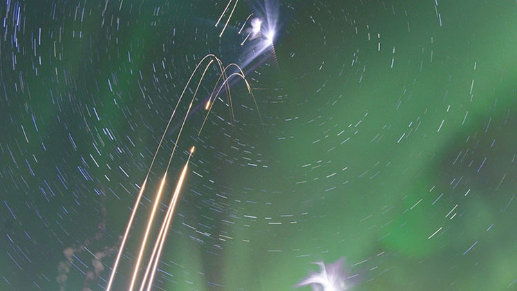 Video, fotos: Increíble aurora boreal ilumina los cielos de Rusia y EE.UU.