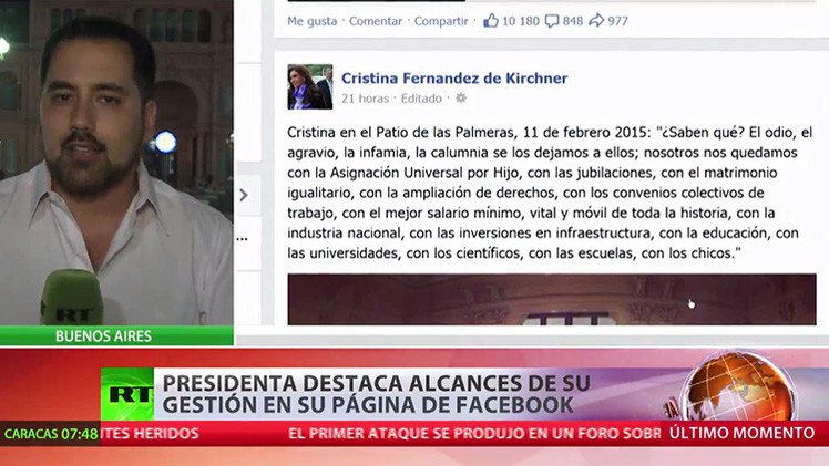 Cristina Kirchner rechaza las sospechas por supuesto encubrimiento en el caso AMIA 