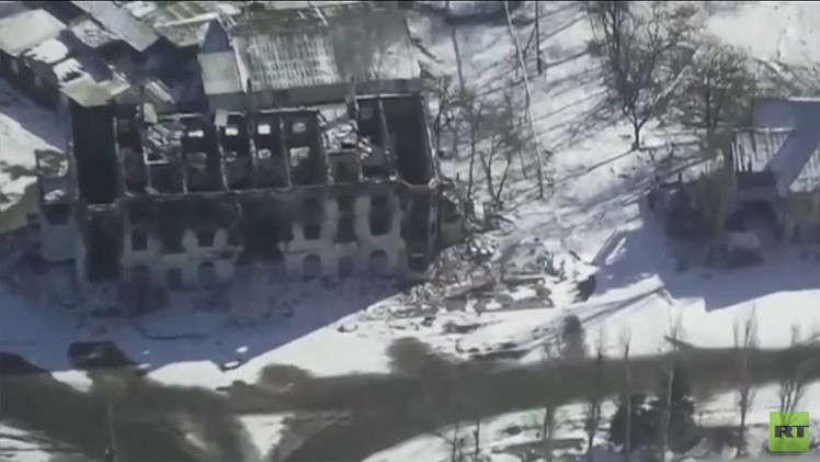 Video: Ciudades 'fantasma' claves para entender el conflicto ucraniano, a vista de dron