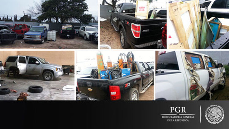México: Hallan un taller artesanal de vehículos blindados en la frontera con EE.UU.