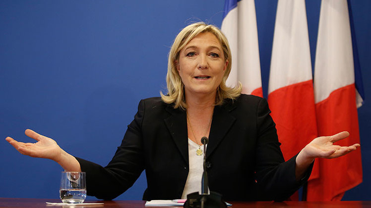 Marine Le Pen: "Abandonar el euro es la única solución para Francia"