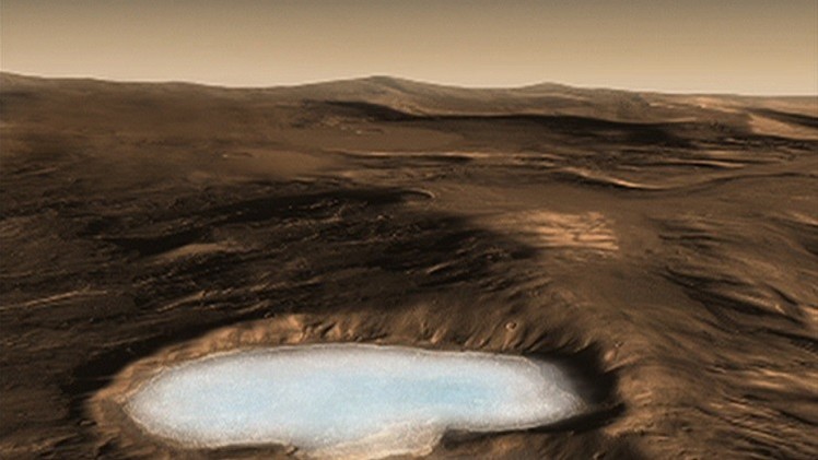 El hielo seco podría ayudar a los primeros colonos de Marte