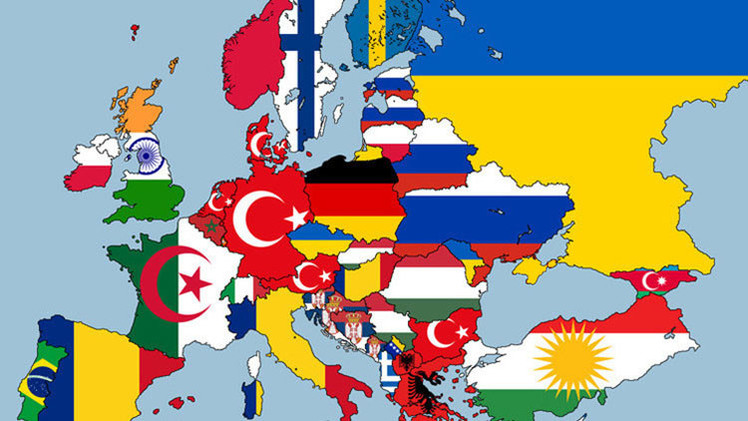 MAPA: Descubra las 'segundas nacionalidades' de los países europeos