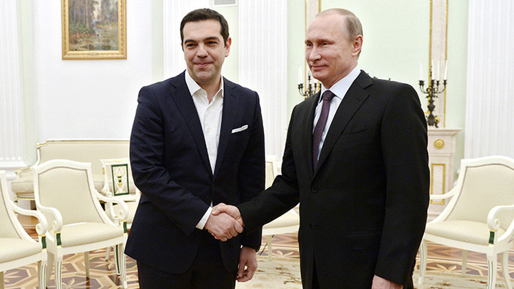 Video: Tsipras y Putin ofrecen una rueda de prensa