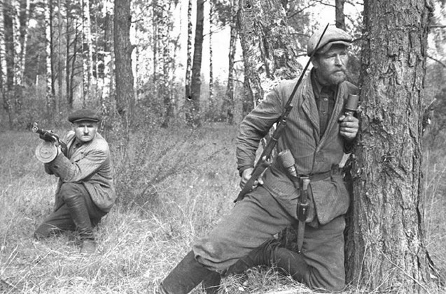 La guerra de guerrillas entre 1941–1945 en la URSS