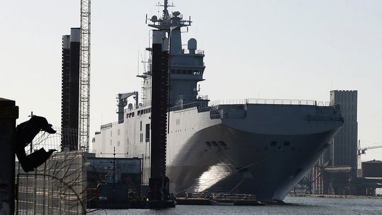 La Marina de Francia no necesita los buques Mistral construidos para Rusia