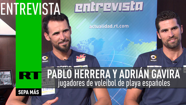 Entrevista con Pablo Herrera y Adrián Gavira jugadores de voleibol de playa españoles