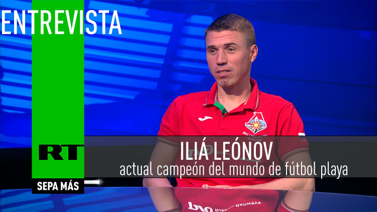 Entrevista con Iliá Leónov, capitán de la selección rusa de fútbol playa, actual campeón del mundo