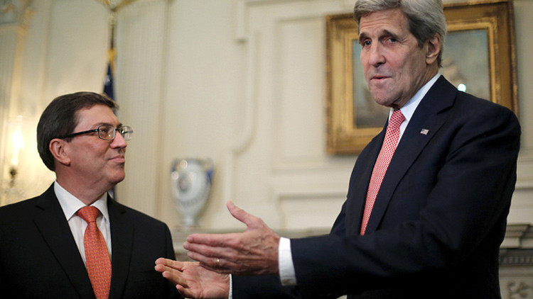 John Kerry: Base de Guantánamo "no forma parte de las discusiones"  entre EE.UU.-Cuba