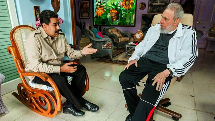 Maduro en una carta a Fidel Castro: "Hoy más que nunca sentimos la llama viva de liberación"