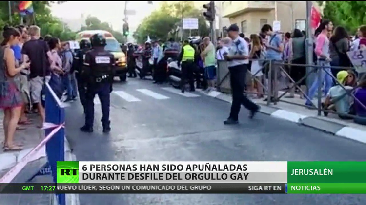 Apuñalan A 6 Personas Durante El Desfile Del Orgullo Gay En Jerusalén Rt 6620