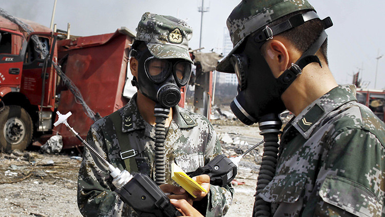 Se produce una fuerte explosión en una fábrica de productos químicos en el este de China 