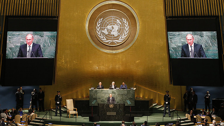 Histórico: Putin habla en la Asamblea General de la ONU por primera vez en 10 años