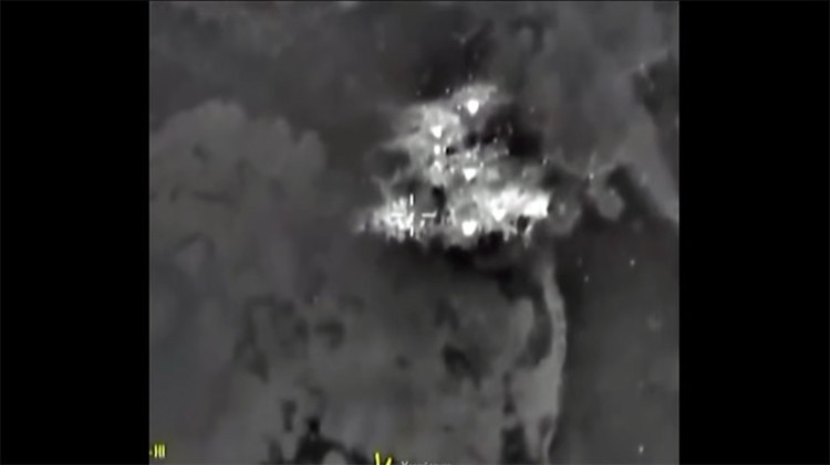 Rusia publica tres nuevos videos de los bombardeos contra el Estado Islámico en Siria