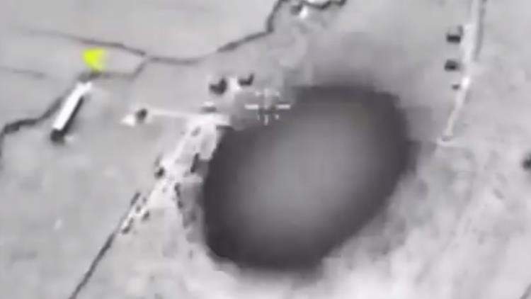 Una menos: La fuerza aérea rusa destruye una base del Estado Islámico en Siria