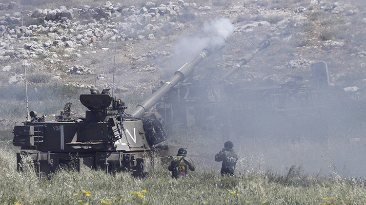 Fuerzas israelíes atacan objetivos en la parte siria de los Altos del Golán 