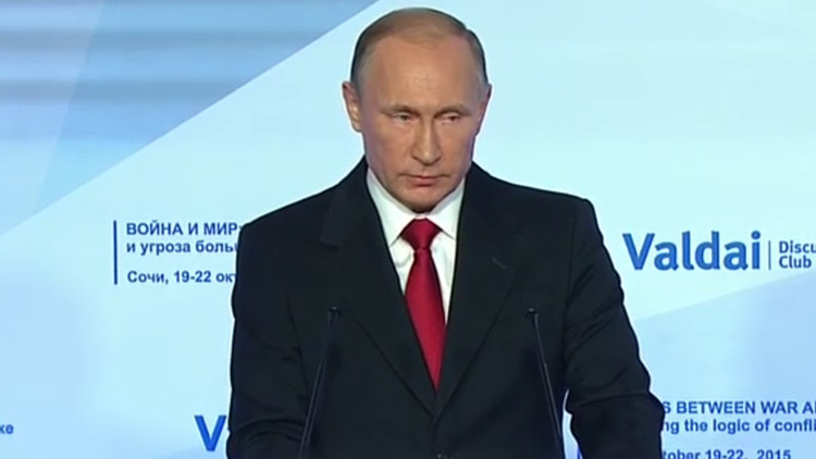 Putin: "EE.UU. trata a sus socios como vasallos cuando deciden actuar de forma independiente"