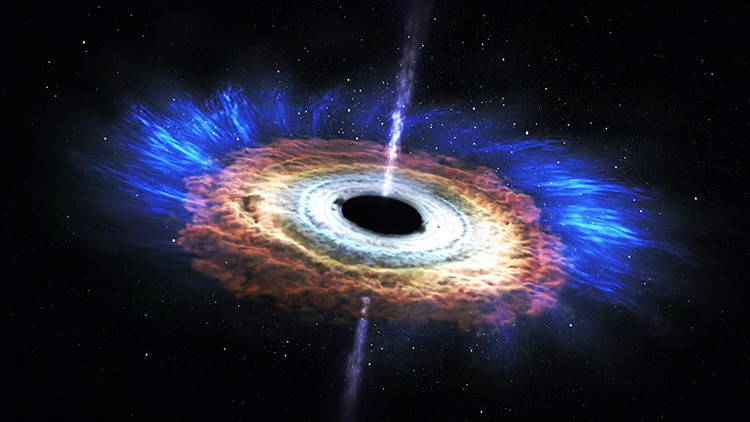 Video:  Así es cómo un agujero negro 'devora' a una estrella