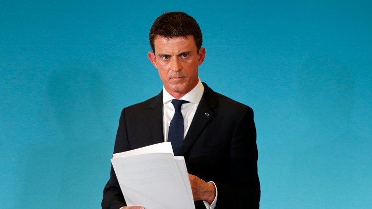 El primer ministro francés promete vengarse del EI "al mismo nivel" de los atentados de París